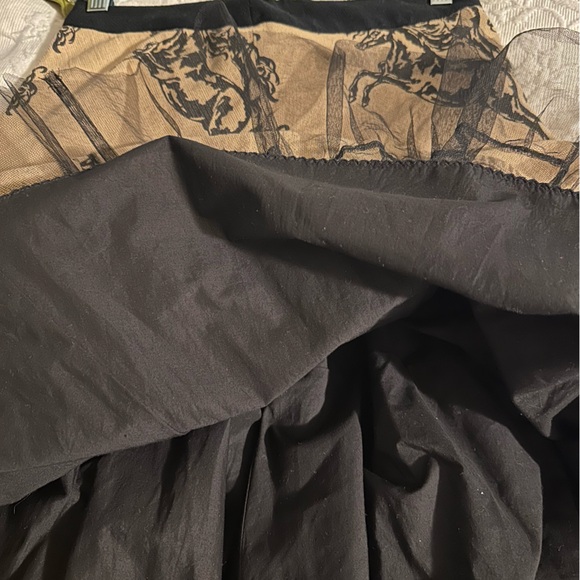 Anthropologie Odille Galloping Horses Swing Skirt - Picture 10 of 15
